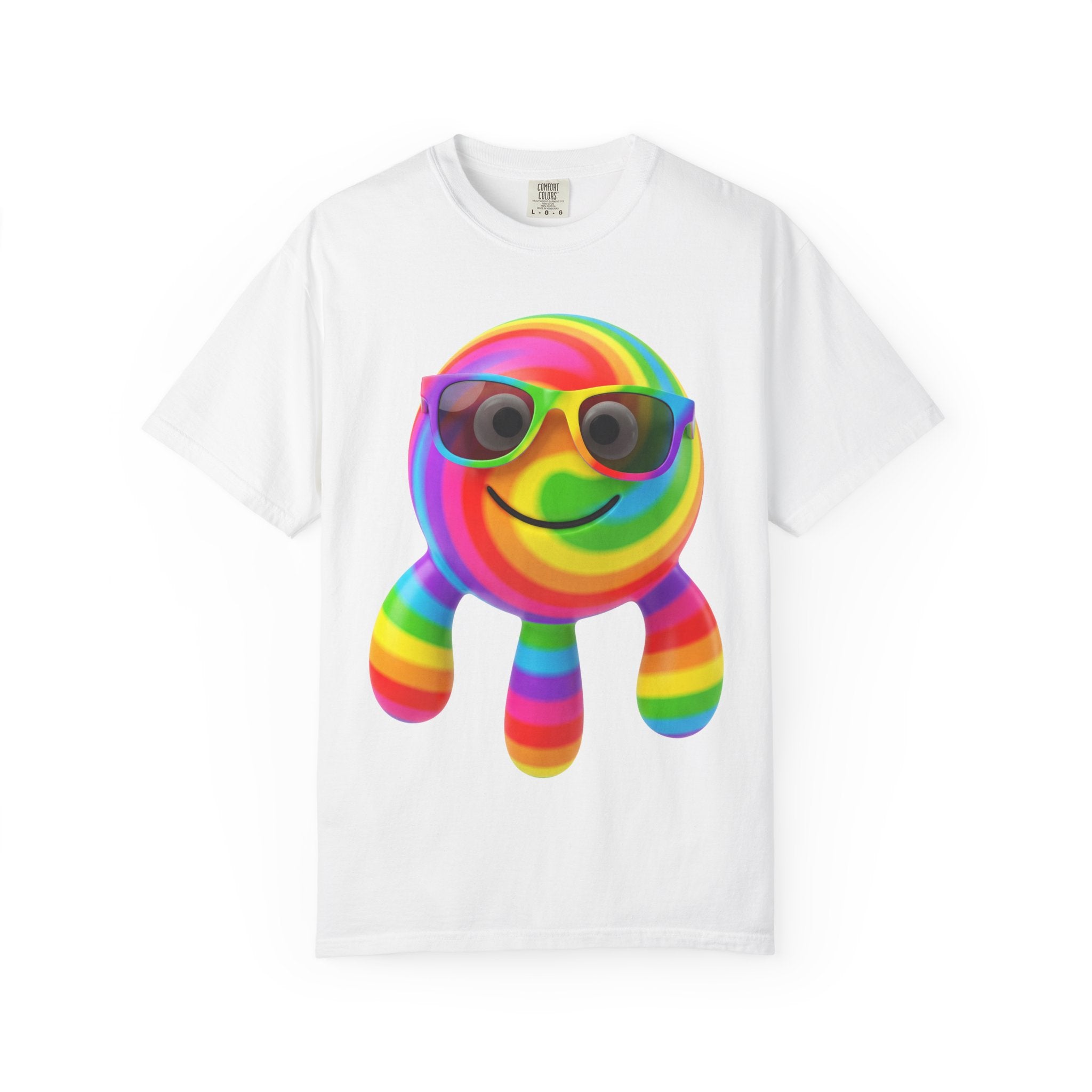 Rainbow Smiley Sunglasses T-Shirt
