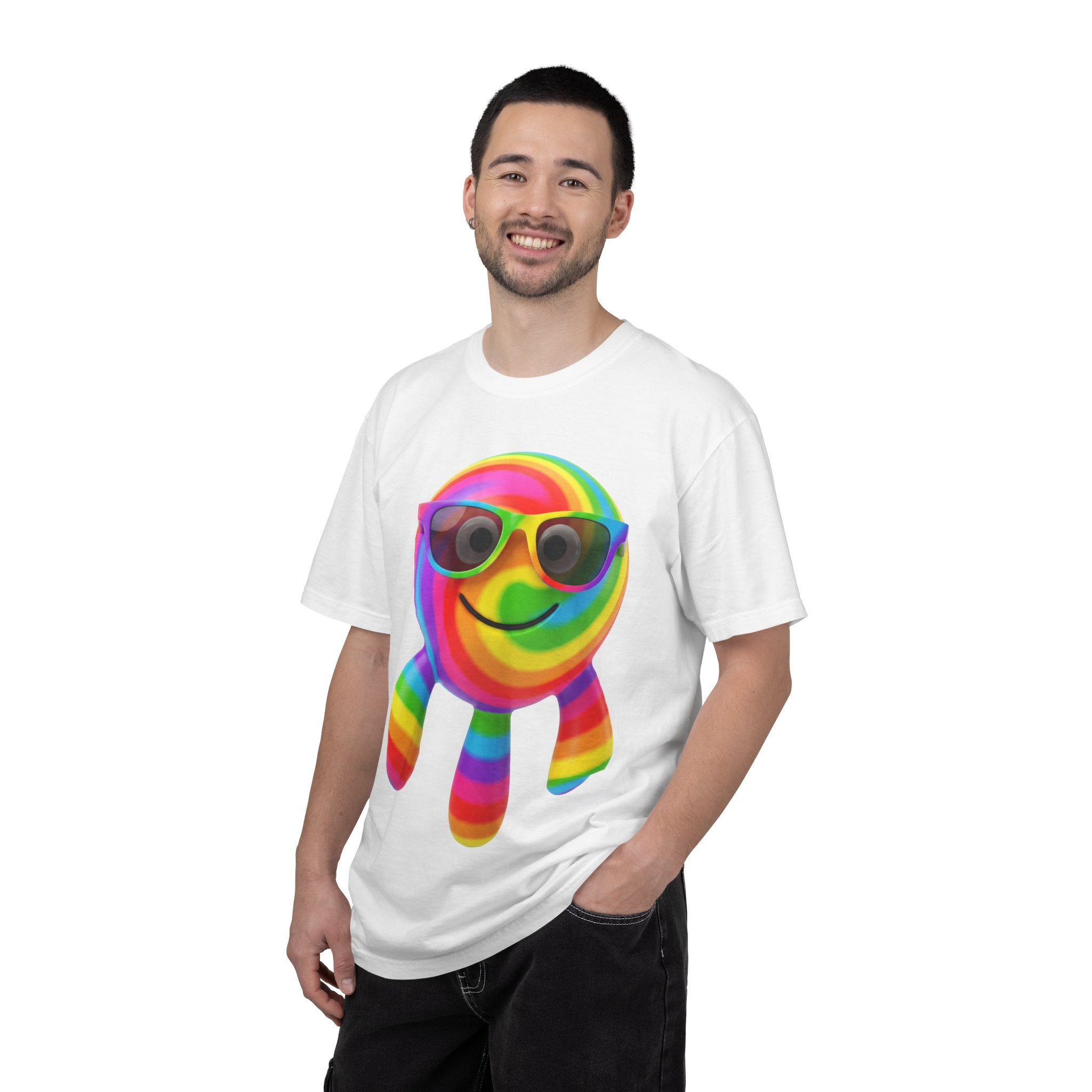Rainbow Smiley Sunglasses T-Shirt