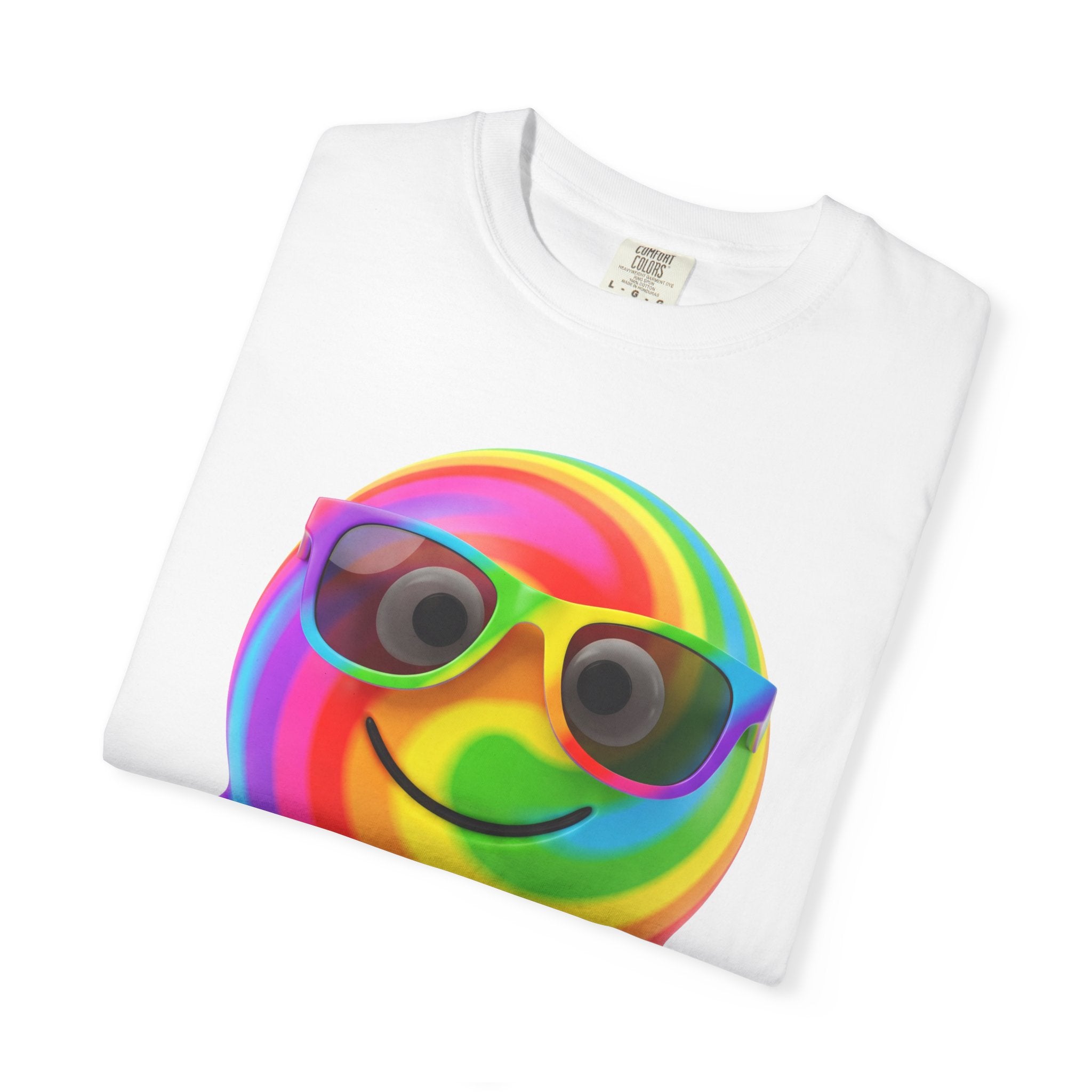 Rainbow Smiley Sunglasses T-Shirt